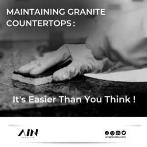 maintaining granite countertops 