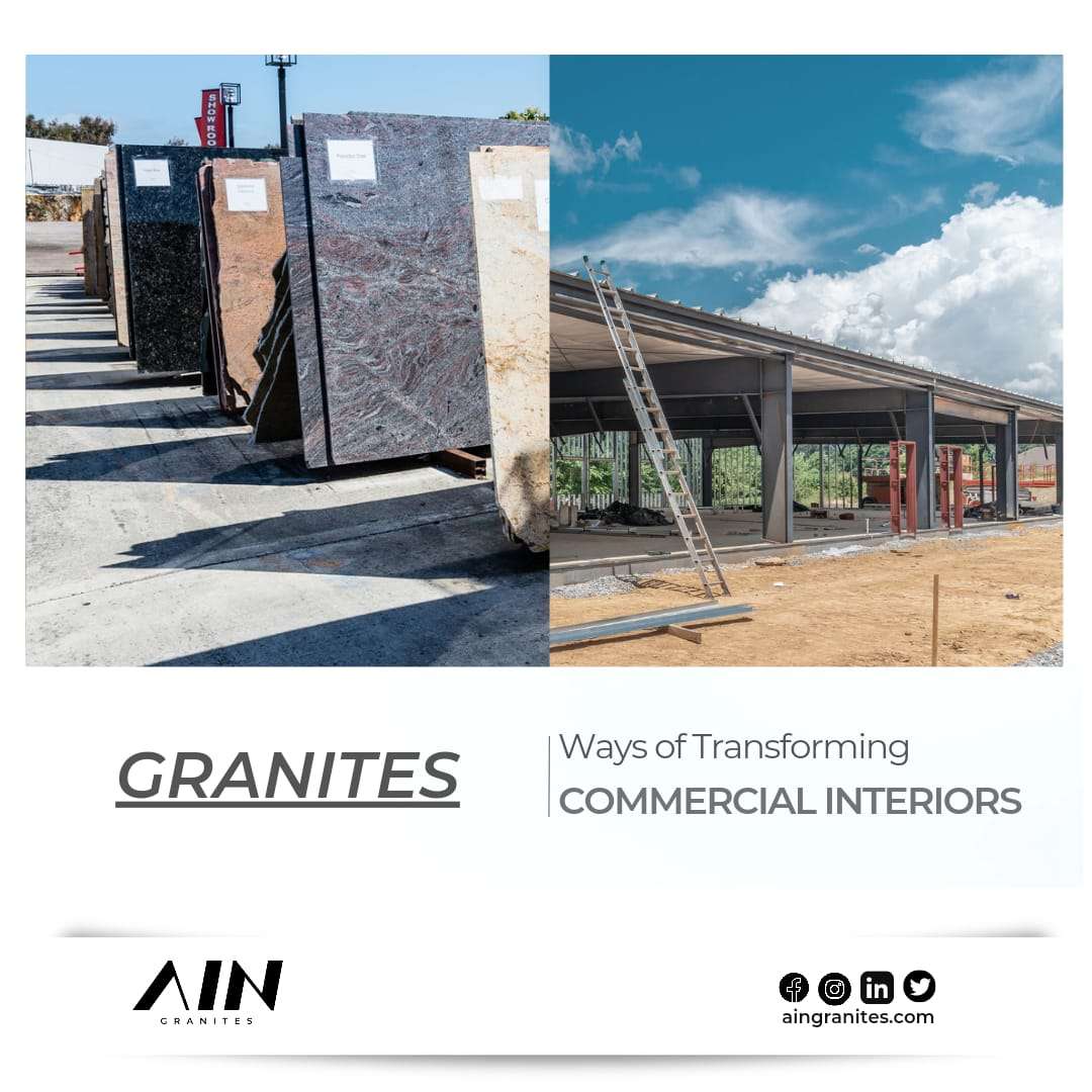 Granite: Ways of Transforming Commercial Interiors